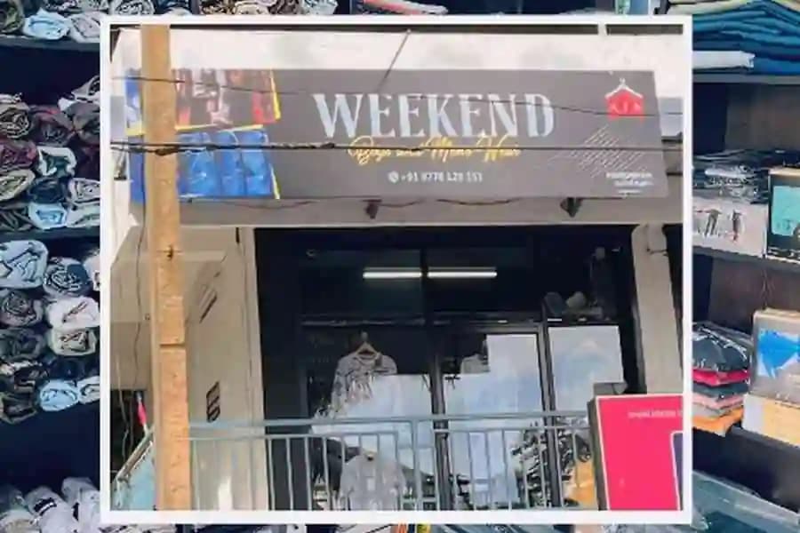 WEEKEND mens wear ponkunnam