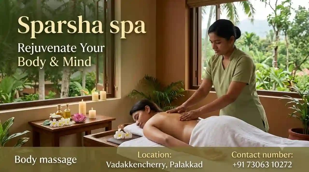 Sparsha Spa - Wellness spa in Vadakkencherry, Kerala